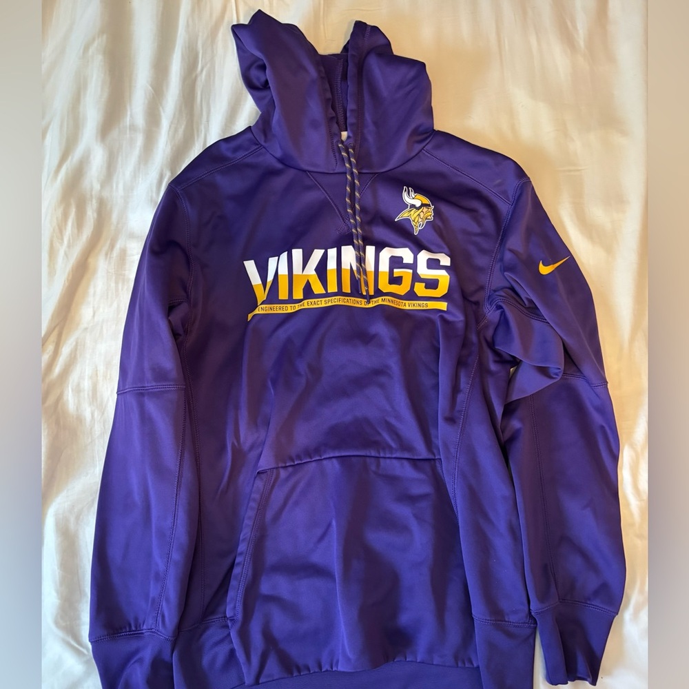Minnesota Vikings on-field apparel hoodie